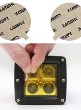 Lamin-X GMC Yukon 2007-2014 Yellow Fog Light Covers                                     - G109Y - Image 5