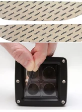 Lamin-X GMC Sierra 2016-2018 Gunsmoke Fog Light Covers                                     - G118G - Image 5