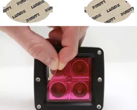 Lamin-X Honda Civic Coupe 2006-2008 Pink Fog Light Covers