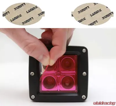 Lamin-X Honda Civic Coupe 2006-2008 Pink Fog Light Covers - H116-1P