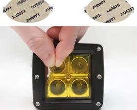 Lamin-X Honda Civic Coupe 2006-2008 Yellow Fog Light Covers