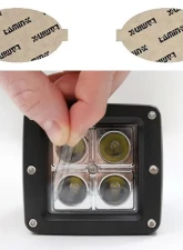 Lamin-X Honda Fit 2007-2008 Clear Fog Light Covers                                     - H119CL - Image 4