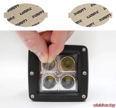 Lamin-X Honda Fit 2007-2008 Clear Fog Light Covers - H119CL