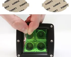 Lamin-X Honda Fit 2007-2008 Green Fog Light Covers