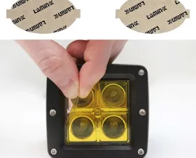Lamin-X Honda Fit 2007-2008 Yellow Fog Light Covers