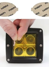 Lamin-X Honda Fit 2007-2008 Yellow Fog Light Covers                                     - H119Y - Image 5