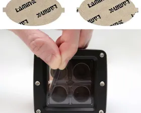 Lamin-X Honda Accord Coupe 2008-2010 Gunsmoke Fog Light Covers