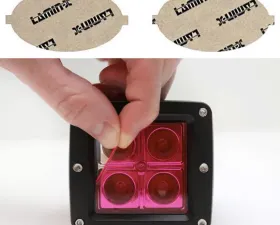 Lamin-X Honda Accord Coupe 2008-2010 Pink Fog Light Covers