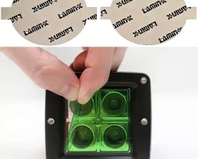 Lamin-X Honda Crosstour 2013-2015 Green Fog Light Covers