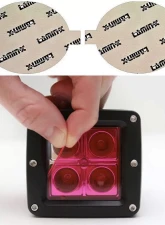 Lamin-X Honda Crosstour 2013-2015 Pink Fog Light Covers                                     - H154P - Image 4