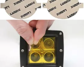 Lamin-X Honda Crosstour 2013-2015 Yellow Fog Light Covers