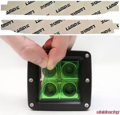 Lamin-X Honda Accord Sedan 2016-2021 Green Fog Light Covers - H157GR