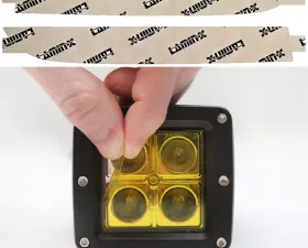 Lamin-X Honda Accord Sedan 2016-2021 Yellow Fog Light Covers