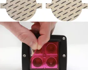 Lamin-X Honda Civic Coupe 2016-2020 Pink Fog Light Covers