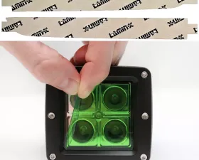 Lamin-X Honda Accord Coupe 2016-2021 Green Fog Light Covers