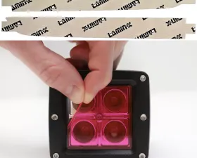 Lamin-X Honda Accord Coupe 2016-2021 Pink Fog Light Covers
