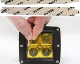 Lamin-X Honda Accord Coupe 2016-2021 Yellow Fog Light Covers