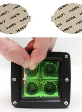 Lamin-X Hyundai Sonata 2002-2005 Green Fog Light Covers                                     - HY102GR - Image 5