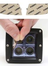 Lamin-X Hyundai Sonata 2006-2008 Blue Fog Light Covers                                     - HY103B - Image 5