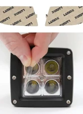 Lamin-X Hyundai Sonata 2006-2008 Clear Fog Light Covers                                     - HY103CL - Image 4