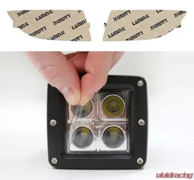 Lamin-X Hyundai Sonata 2006-2008 Clear Fog Light Covers - HY103CL