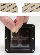 Lamin-X Hyundai Sonata 2006-2008 Gunsmoke Fog Light Covers                                     - HY103G - Image 5