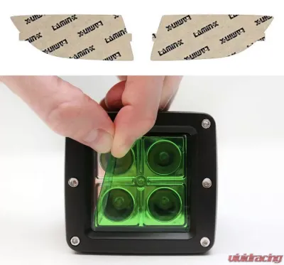 Lamin-X Hyundai Sonata 2006-2008 Green Fog Light Covers - HY103GR