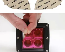 Lamin-X Hyundai Sonata 2006-2008 Pink Fog Light Covers