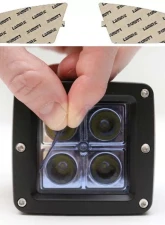 Lamin-X Hyundai Elantra Sedan 2007-2008 Blue Fog Light Covers                                     - HY108B - Image 5