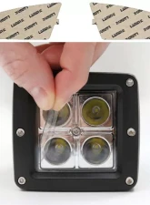 Lamin-X Hyundai Elantra Sedan 2007-2008 Clear Fog Light Covers                                     - HY108CL - Image 4
