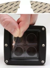 Lamin-X Hyundai Elantra Sedan 2007-2008 Gunsmoke Fog Light Covers                                     - HY108G - Image 5