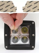 Lamin-X Hyundai Elantra Touring 2009-2010 Clear Fog Light Covers                                     - HY113CL - Image 4