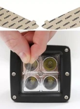 Lamin-X Hyundai Elantra Coupe 2013-2014 Clear Fog Light Covers                                     - HY124CL - Image 4