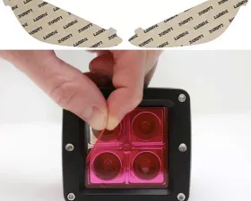 Lamin-X Hyundai Elantra Coupe 2013-2014 Pink Fog Light Covers