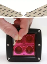 Lamin-X Hyundai Elantra Coupe 2013-2014 Pink Fog Light Covers                                     - HY124P - Image 4