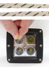 Lamin-X Hyundai Sonata 2015-2017 Clear Fog Light Covers                                     - HY129CL - Image 4