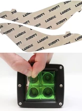 Lamin-X Hyundai Elantra Sedan 2014-2016 Green Fog Light Covers                                     - HY130GR - Image 5