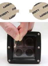 Lamin-X Infiniti M45 2006-2010 Gunsmoke Fog Light Covers                                     - I105G - Image 5