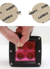 Lamin-X Infiniti M Sedan 2011-2014 Pink Fog Light Covers                                     - I115P - Image 4