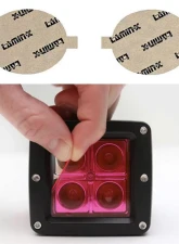 Lamin-X Infiniti G37 IPL Coupe 2011-2013 Pink Fog Light Covers                                     - I411P - Image 4