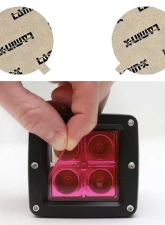 Lamin-X Jeep Wrangler & Rubicon 2007-2017 Pink Fog Light Covers                                     - J109P - Image 4