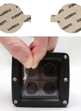 Lamin-X Jeep Grand Cherokee 2011-2013 Gunsmoke Fog Light Covers                                     - J112G - Image 5