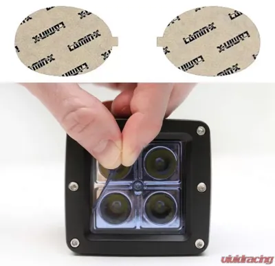 Lamin-X Jaguar XK & XKR 2001-2006 Blue Fog Light Covers - JG104B