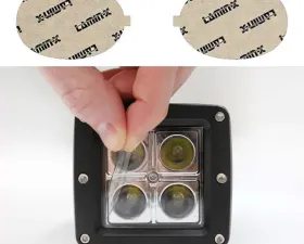 Lamin-X Jaguar XK & XKR 2001-2006 Clear Fog Light Covers