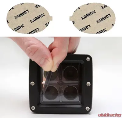Lamin-X Jaguar XK & XKR 2001-2006 Gunsmoke Fog Light Covers - JG104G