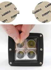 Lamin-X Kia Sorento 2007-2008 Clear Fog Light Covers                                     - K101CL - Image 4