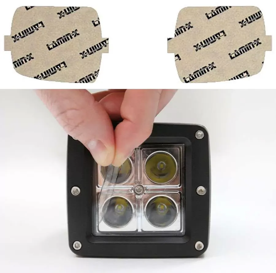 Lamin-X Kia Rio 2007-2011 Clear Fog Light Covers - K103CL