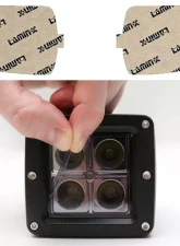 Lamin-X Kia Rio 2007-2011 Tint Fog Light Covers                                     - K103T - Image 4