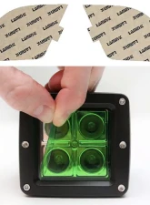 Lamin-X Kia Forte Sedan 2009-2013 Green Fog Light Covers                                     - K115GR - Image 5