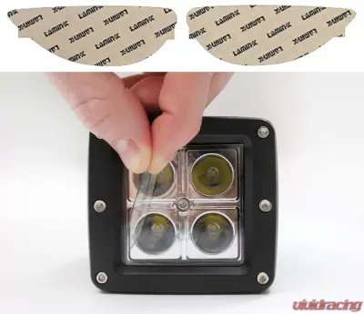 Lamin-X Kia Cadenza 2014-2016 Clear Fog Light Covers - K123CL